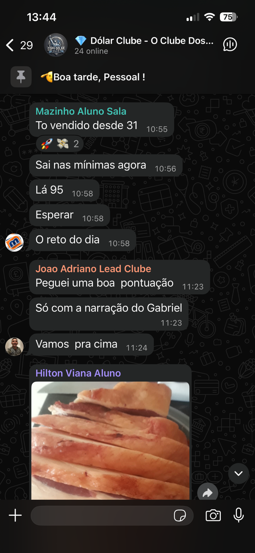 Print de aluno 19