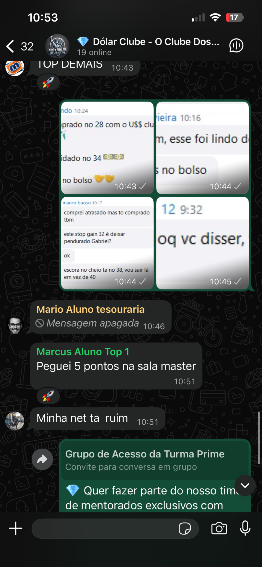 Print de aluno 18